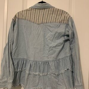 Zara denim shirt like new